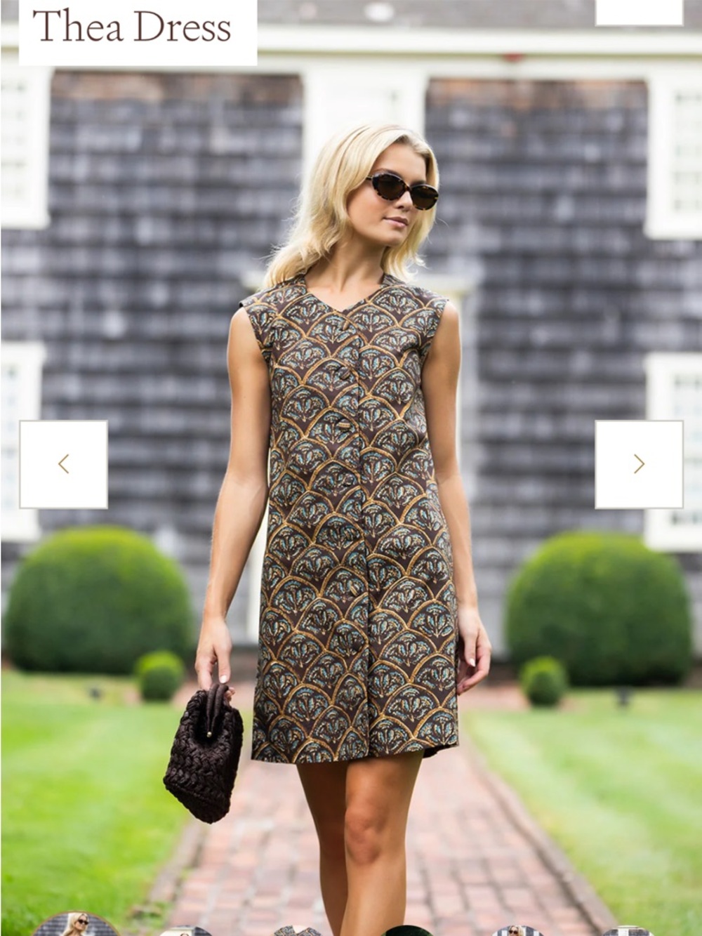 Julia Amory Thea dress - Coco Seville scallop